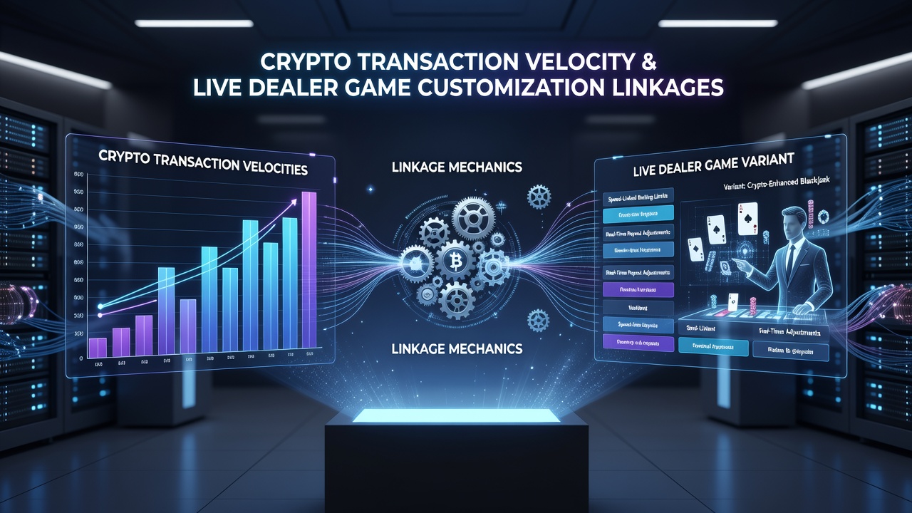 Mobile app interface displaying customized live dealer blackjack tables with cryptocurrency payment integration