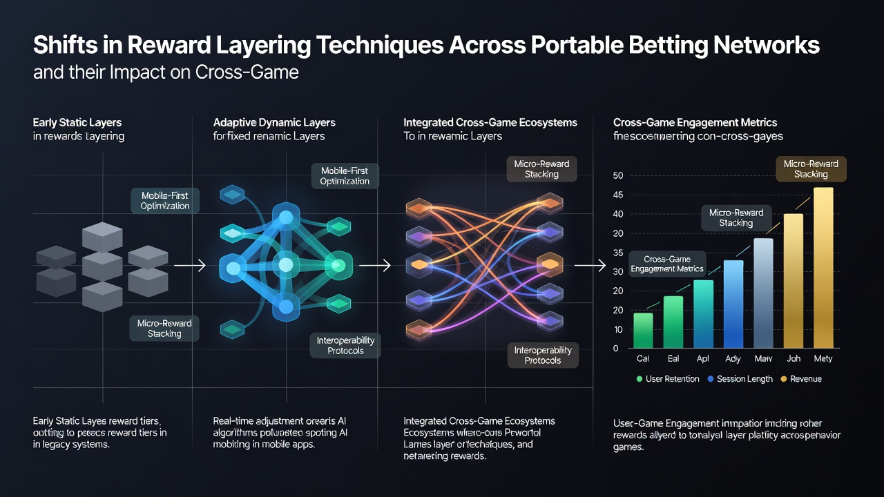 Analytics dashboard displaying cross-game participation metrics and reward synchronization data